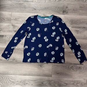 Floral Navy Kids Shirt